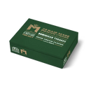 M Flavors by Macanudo Irish Cream Whisky Robusto sweet flavored cigar with a smooth, dark wrapper and branded band.