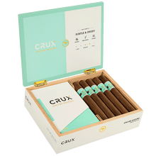 Load image into Gallery viewer, The bolder maduro wrapper helps to provide a medium-bodied profile with nuance of black pepper, leather, and espresso.
