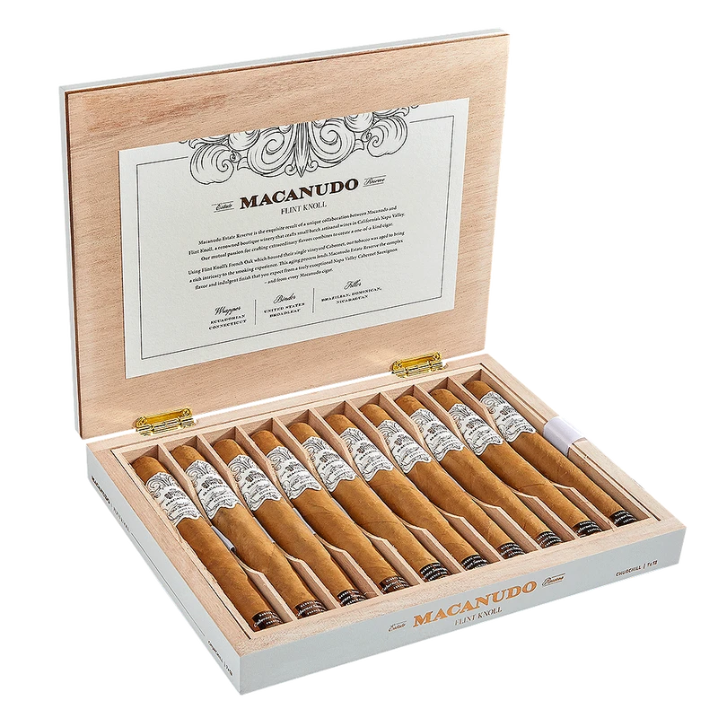 Macanudo Estate Reserve Flint Knoll Toro Medium Flavored Cigars Boston's Cigar Shop
