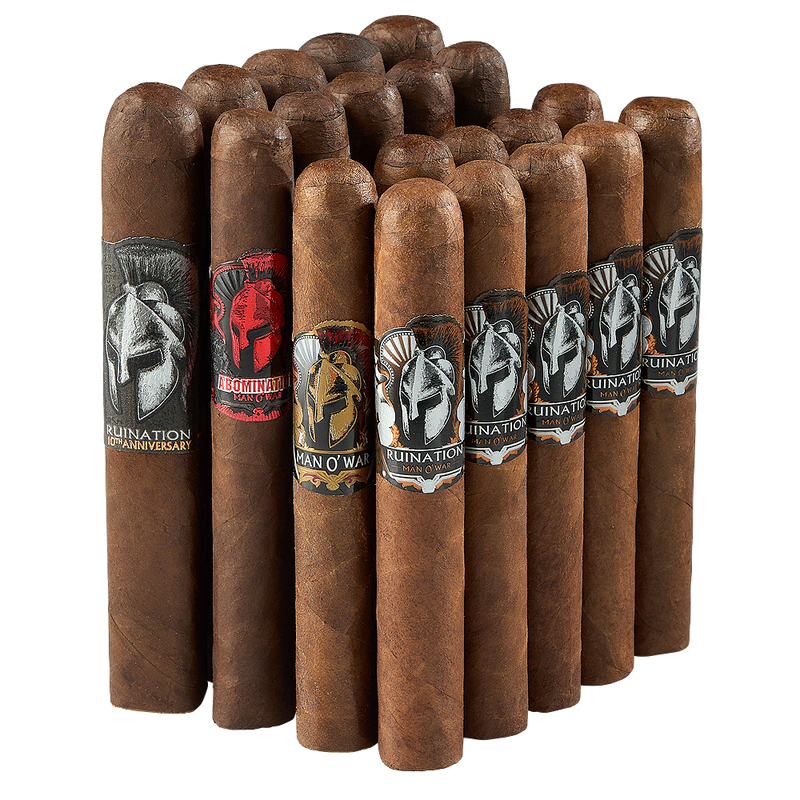 Man O' War 20-Cigar Sampler Cigar Sampler Boston's Cigar Shop