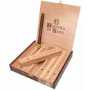 Sweet flavored Saka Unstolen Valor Toro cigar displayed, featuring smooth packaging and rich tobacco aroma.