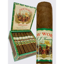 Medium flavor New World Cameroon cigar by AJ Fernandez, displayed in a box with the cigar's band visible.