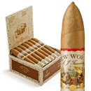Mild flavor New World Connecticut cigar by AJ Fernandez, displayed in a close-up image, showcasing its wrapper and overall shape.