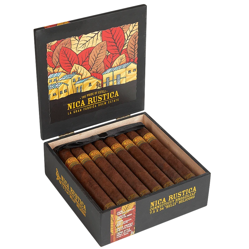Nica Rustica by Drew Estate Short Robusto Medium Flavored Cigars Boston's Cigar Shop