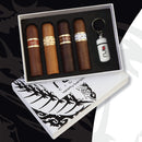 Nub 4-Cigar Taster Pack + Punch Cutter Cigar Sampler Boston's Cigar Shop
