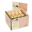 Oliva Nub 460 Connecticut medium flavor cigar in a protective tubo, showcasing the smooth, light-colored cigar with band.
