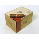 Oliva Nub 464 Torpedo Habano cigar, medium flavored cigar with dark wrapper, displayed on a wooden surface.