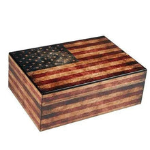 Load image into Gallery viewer, Old Glory 100 Cigar Humidor - Bosstyles Boston's Cigar ShopOld Glory 100 Cigar Humidor
