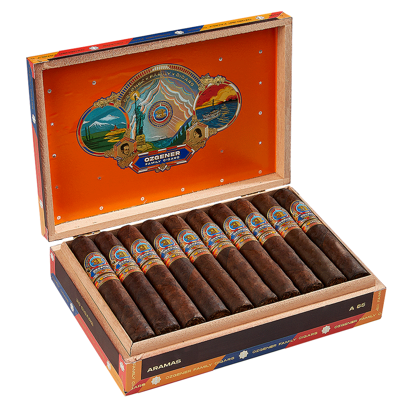 Ozgener Aramas OZ Family Cigars Aramas Robusto A52 Medium Flavored Cigars Boston's Cigar Shop