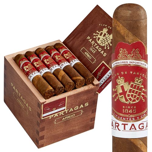 Partagas Anejo Short Robusto Petite Robusto Medium Flavored Cigars Boston's Cigar Shop