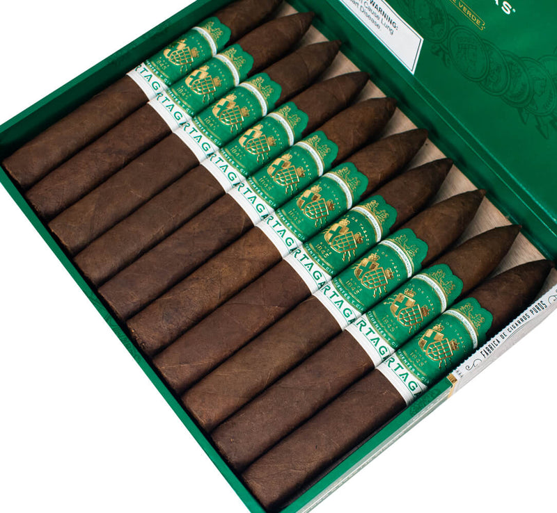 Partagas Valle Verde Boxed-Pressed Belicoso Medium Flavored Cigars Boston's Cigar Shop
