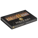 Perdomo Connoisseur Collection cigar sampler with assorted premium cigars, displayed in an elegant presentation.