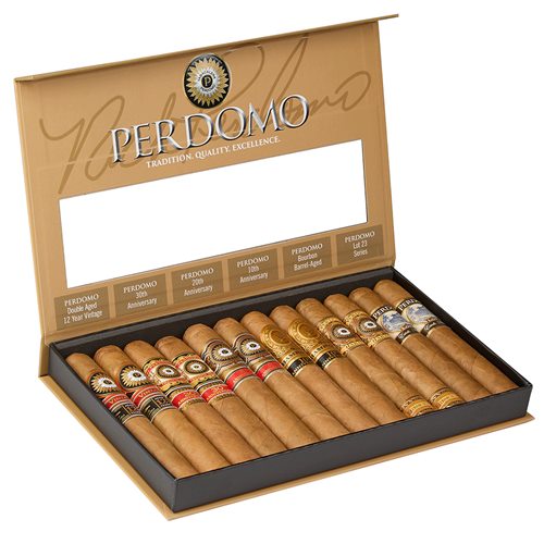 Perdomo Connoisseur Collection Connecticut Cigar Sampler Boston's Cigar Shop