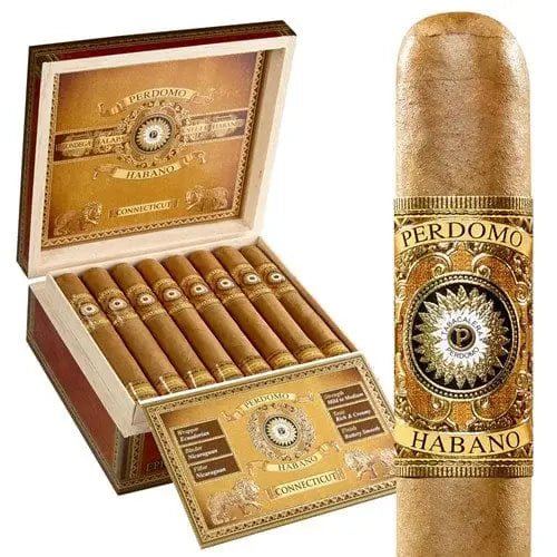Perdomo Habano Bourbon Barrel-Aged Connecticut Churchill