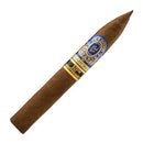 Full-flavored Perdomo Reserve 10th Anniversary Box-Pressed Maduro Torpedo cigar, showcasing its dark, oily wrapper and tapered shape.