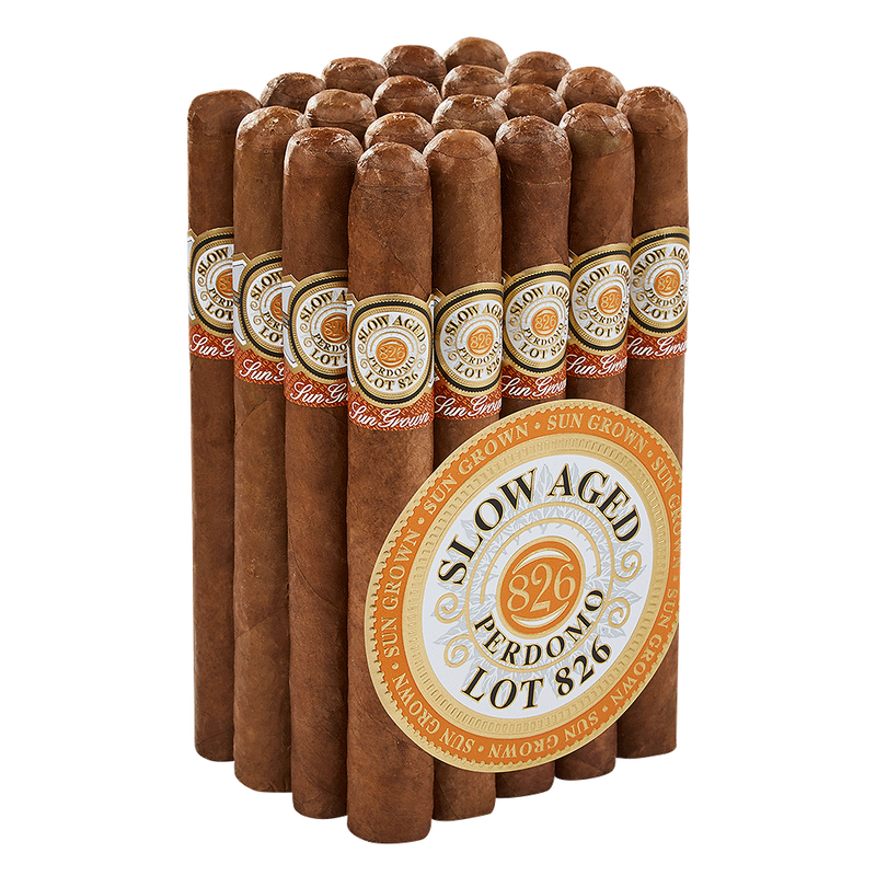Perdomo Slow-Aged Lot 826 Sun Grown Churchill Medium Flavored Cigars Boston's Cigar Shop
