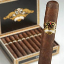 A medium flavor Alec Bradley Puck cigar displayed in its packaging, ideal for cigar enthusiasts seeking a smooth smoking experience.