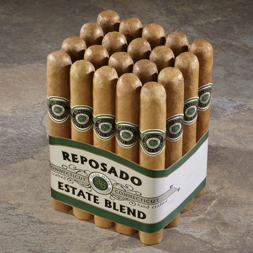 Reposado '96 Estate Blend Connecticut Churchill Medium Flavored Cigars Boston's Cigar Shop