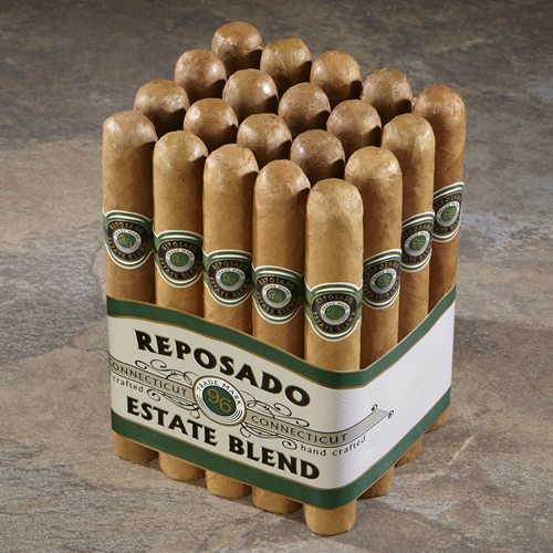 Reposado '96 Estate Blend Connecticut Churchill Medium Flavored Cigars Boston's Cigar Shop