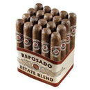 Reposado '96 Estate Blend Maduro Robusto cigar with medium flavor, featuring dark wrapper and premium tobacco from Boston's Cigar Shop.