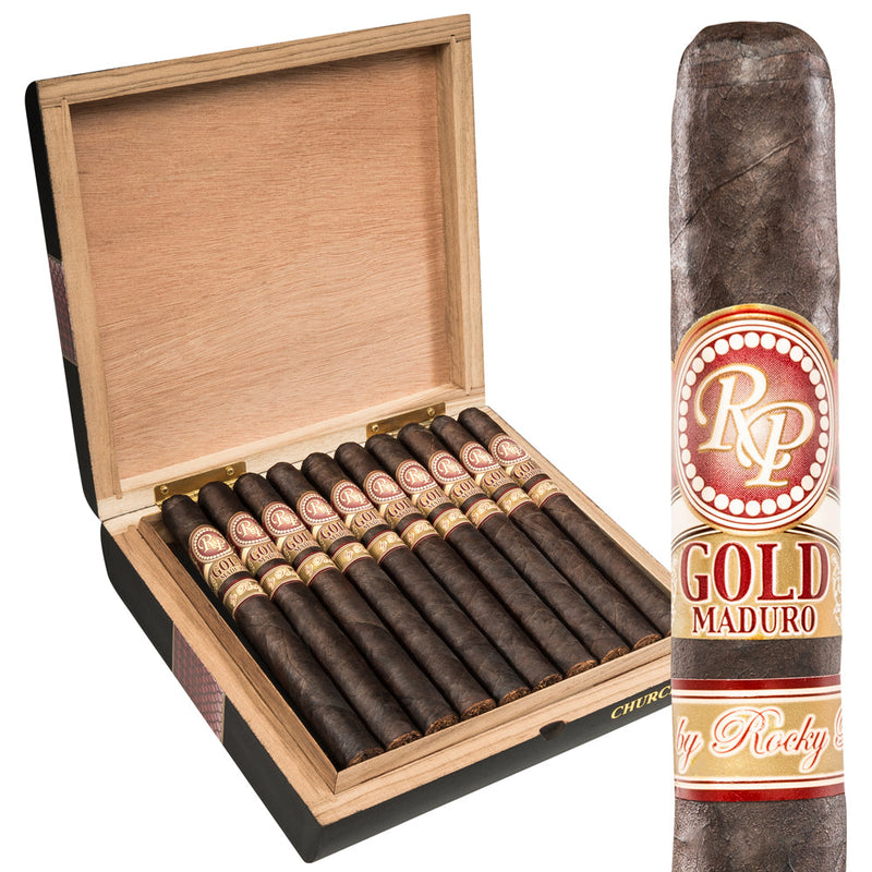 Rocky Patel Gold Maduro Churchill Mild Flavor Cigar Boston's Cigar Shop