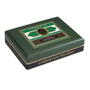 Rocky Patel ITC Emerald Toro medium flavor cigar displayed in a box with a dark wrapper and gold accents.