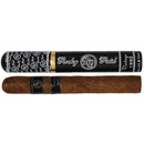 Coffee-infused Rocky Patel Vintage 1992 Toro Tubos cigar shown in a close-up image.