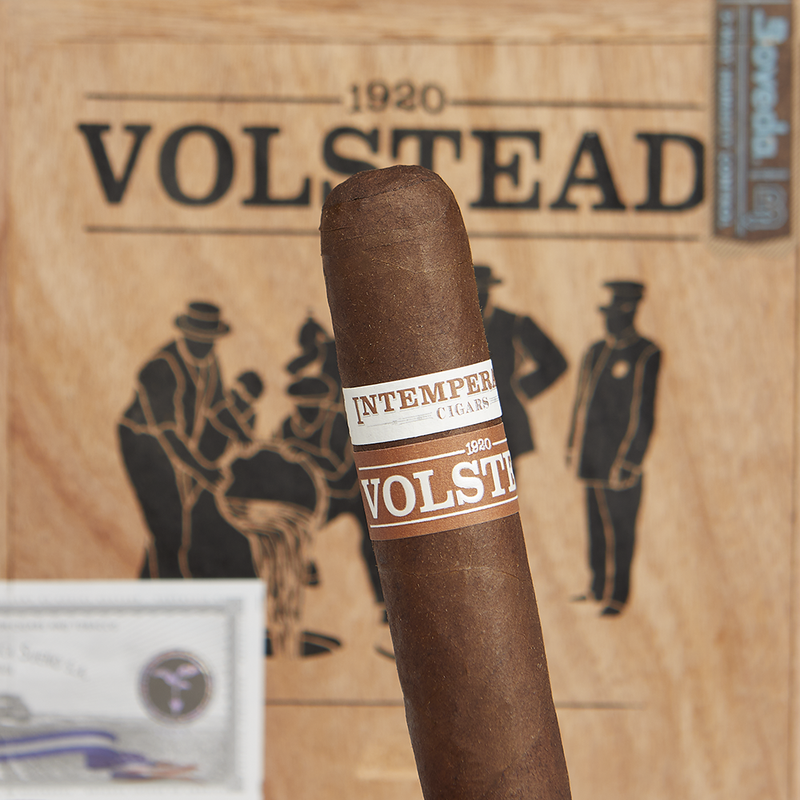 RoMa Craft Intemperance Volstead VO 1920 George Remus Robusto Extra Medium Flavored Cigars Boston's Cigar Shop