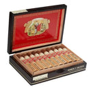 Romeo y Julieta by AJ Fernandez Churchill medium-flavored cigars, featuring premium cigar bands and dark tobacco leaves.