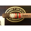 Romeo y Julieta by AJ Fernandez Robusto medium-flavored cigars, featuring a dark brown wrapper and neatly rolled presentation.