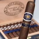 Romeo y Julieta Media Noche Belicoso medium flavored cigars, showcasing the cigar bundle with rich, dark wrappers and elegant bands.