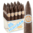 Medium flavored Room101 Ichiban Maduro Belicoso cigar, showcasing its rich, dark wrapper and premium craftsmanship.