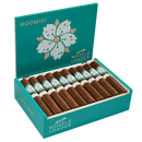 Room101 Muzzle Loader Gordo medium flavored cigars, showcasing rich cigar wrappers and detailed band branding.