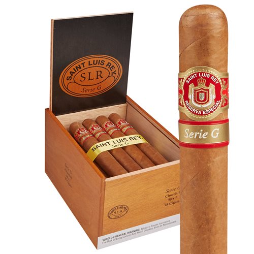 Saint Luis Rey Serie G No. 6 Churchill Full Flavored Cigars Boston's Cigar Shop