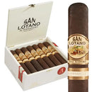 San Lotano Oval Maduro Gordo coffee-infused cigar with dark wrapper and rich, textured surface from Boston's Cigar Shop.
