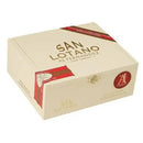 Coffee-infused San Lotano Oval Maduro Robusto cigar with dark wrapper and rich, detailed band, designed for premium cigar enthusiasts.