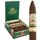 San Lotano Requiem Maduro Torpedo cigar displaying dark, oily wrapper and tapered tip, medium flavor profile, from Boston's Cigar Shop.