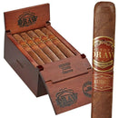 Coffee-infused Southern Draw Kudzu Oscuro Toro cigar, featuring dark wrapper and rich, flavorful tobacco blend.