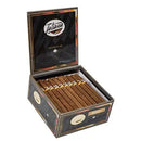 Tatiana Flavored Cigarillos Dolce Honey, sweet flavored cigar with honey aroma, in a close-up of the cigar resting on a wooden surface.