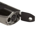 Vertigo Big Buddha cigar lighter with brushed gun metal and black finish, designed for easy lighting of cigars.
