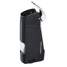 Load image into Gallery viewer, Vertigo Razor Lighter Black &amp; Chrome - Bosstyles Boston's Cigar ShopVertigo Razor Lighter Black &amp; Chrome
