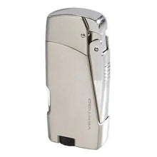 Load image into Gallery viewer, Vertigo Razor Lighter Brushed Gun Metal - Bosstyles Boston's Cigar ShopVertigo Razor Lighter Brushed Gun Metal

