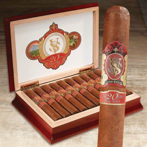 Victor Sinclair 20th Anniversary Robusto Sweet Flavored Cigar Boston's Cigar Shop