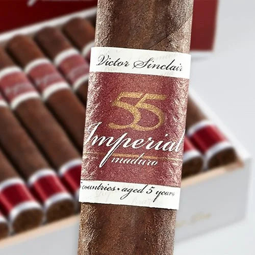 Victor Sinclair Serie '55' Imperial Maduro Double Toro Gordo Medium Flavored Cigars Boston's Cigar Shop