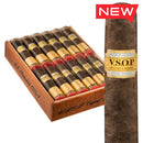 Sweet-flavored Maduro Rothschild cigar with VSOP Cognac infusion, featuring a rich, dark wrapper and smooth smoking experience.