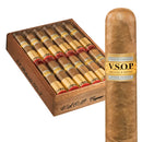 Sweet flavored VSOP Cognac Rothschild cigar with rich aroma, displayed with a smooth wrapper and elegant branding details.