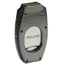 Xikar Flip Dual Cutter Gun Metal - Bosstyles Boston's Cigar ShopXikar Flip Dual Cutter Gun Metal