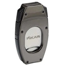 Xikar Flip Dual Cutter Gun Metal Cigar Cutter Boston's Cigar Shop