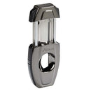 Xikar Flip Dual Cutter Gun Metal Cigar Cutter Boston's Cigar Shop