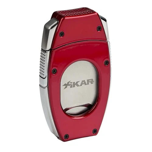 Xikar Flip Dual Cutter Red Cigar Cutter Boston's Cigar Shop